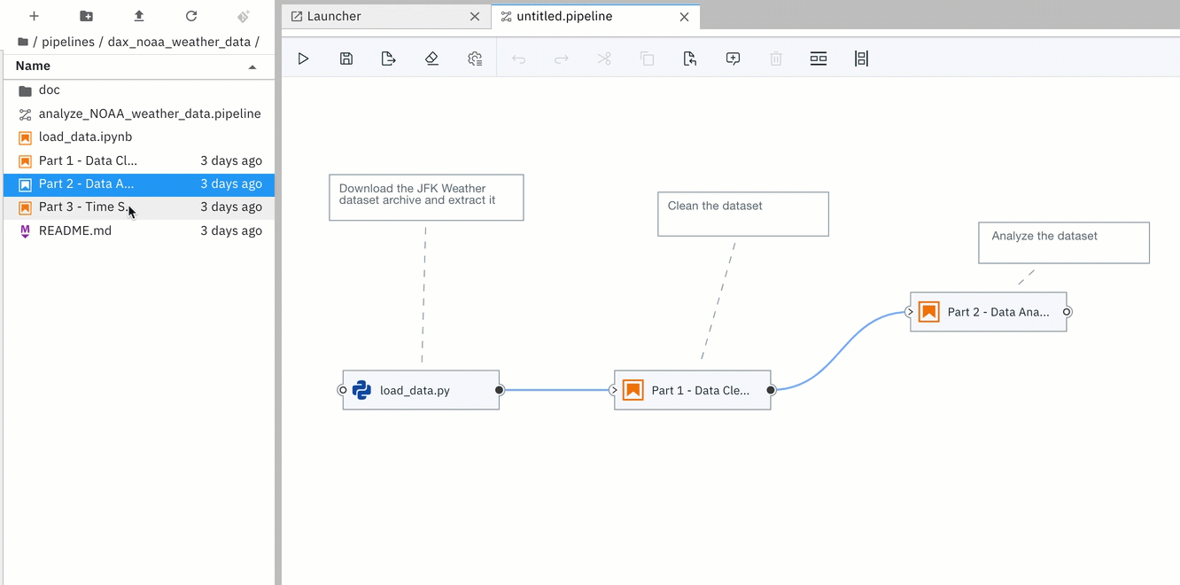 Pipeline Editor